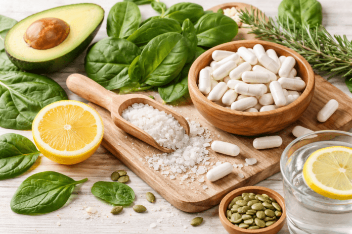 Magnesiumreiche Lebensmittel und Nahrungsergänzungsmittel zur Unterstützung des Stoffwechsels