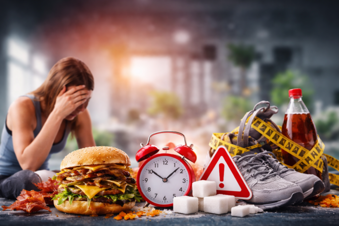 Stoffwechsel-Killer im Alltag: ungesunde Ernährung, Stress und Bewegungsmangel